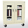 Transport Mobile Clear View Counter Height Cabinet